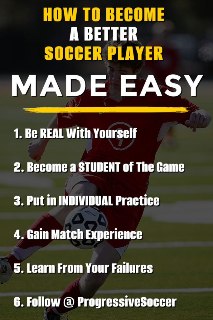 ⚠️5 WAYS TO BECOME A PROFESSIONAL FOOTBALL PLAYER