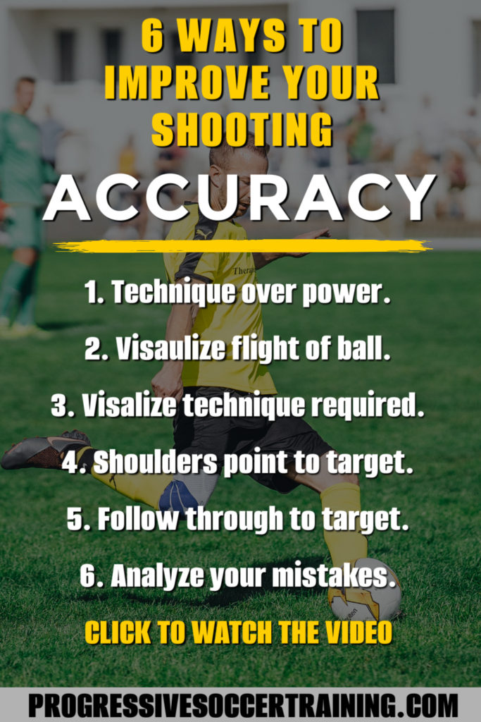 how to shoot with accuracy in soccer
