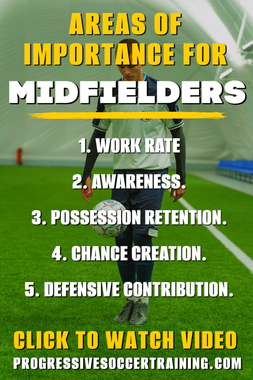 How To Be A Good Soccer Midfielder - TIPS FOR MIDFIELDERS