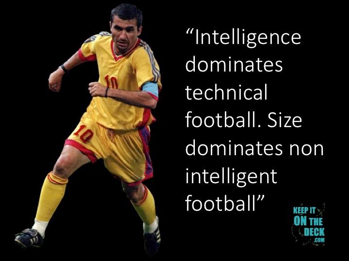 What is football intelligence and can players develop it?, Soccer