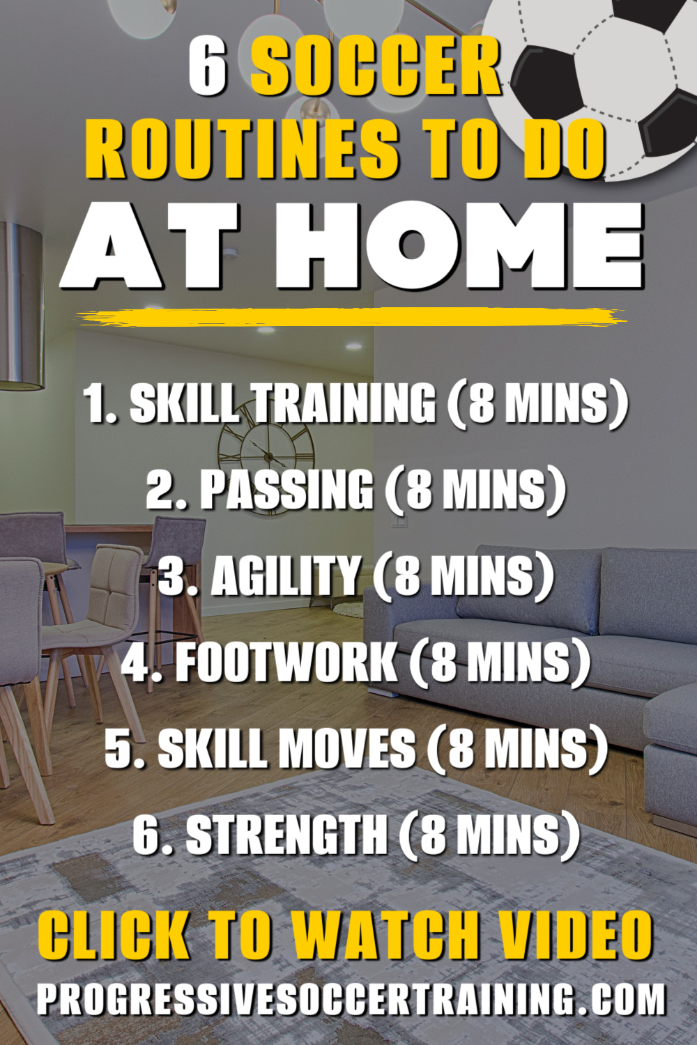 AT Home Soccer Training BEST DRILLS How To Train At Home   Soccer Training Workouts At Home 