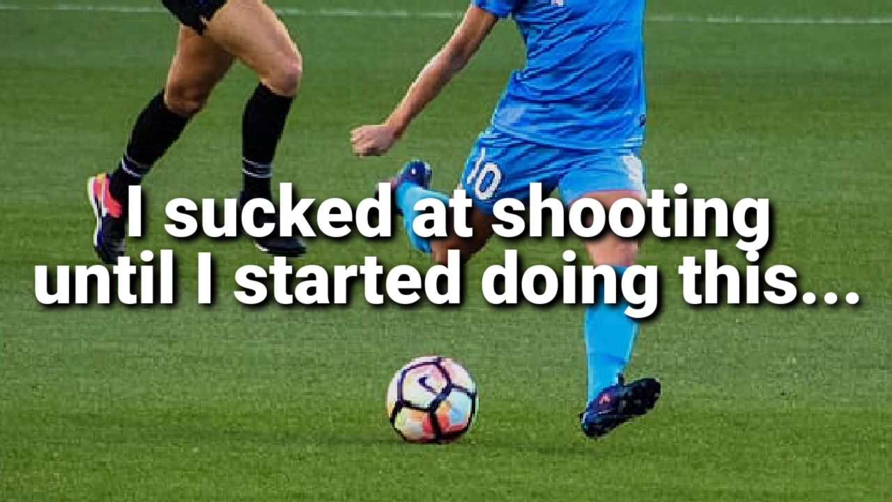 soccer shooting