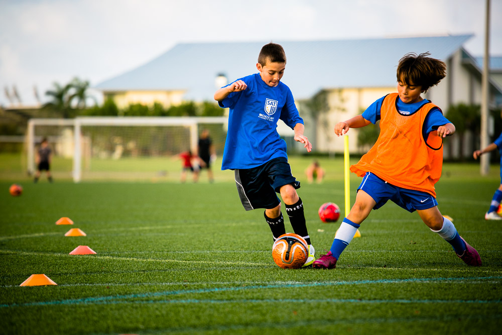 How often do youth soccer players train