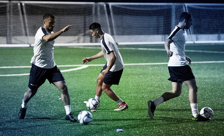 how often should a soccer player train