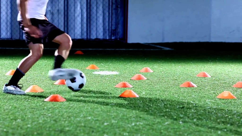 how to improve your footwork in football